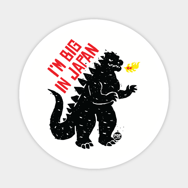 BIG IN JAPAN Magnet by toddgoldmanart